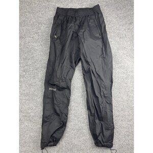 Marmot Pants Mens Small Black Waterproof Windproof Rain Outdoor Hiking S Zipper